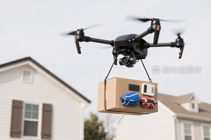 无人机配送快递箱子