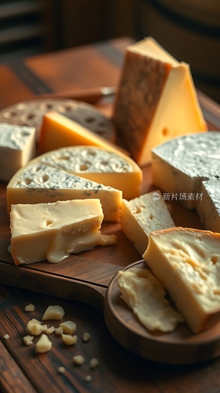 奶酪盛宴多种美味奶酪拼盘