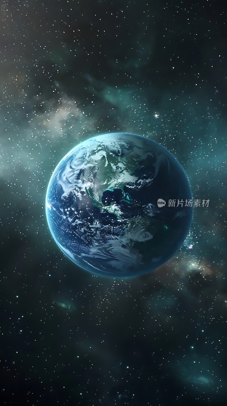 宇宙中的地球
