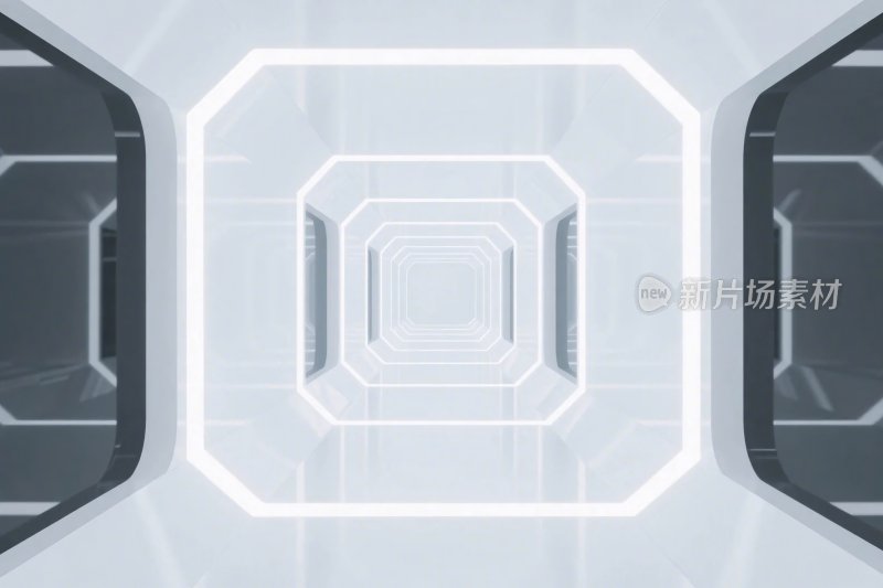 未来科技感空间