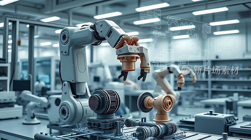 智能机械臂协作生产