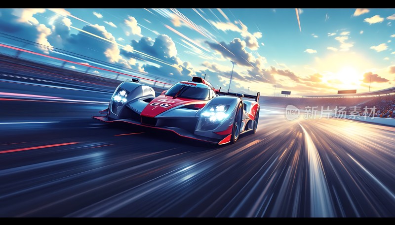 赛道飞驰赛车竞速