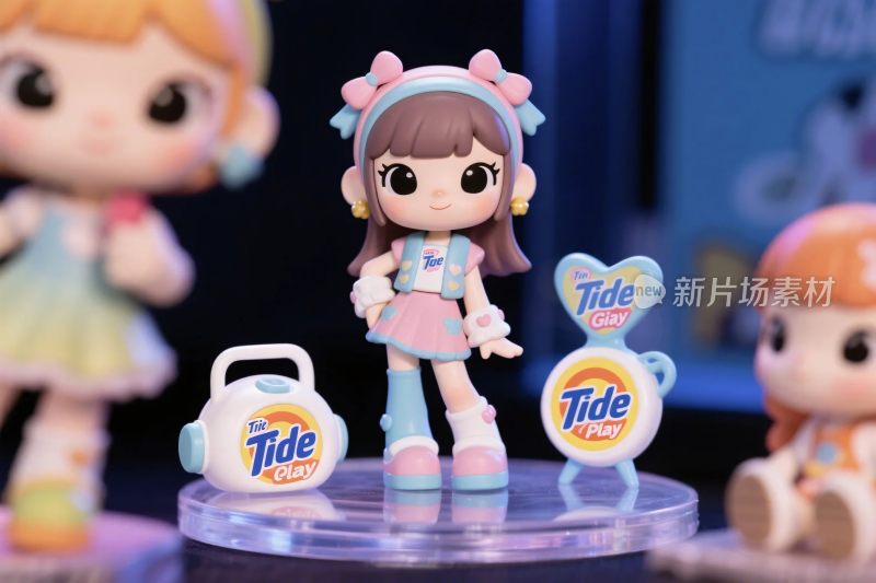 品牌卡通玩偶展示