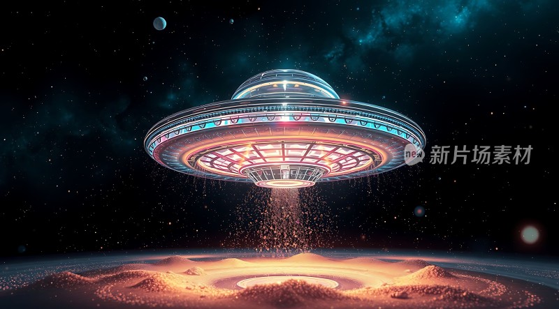 外星飞船降临地球