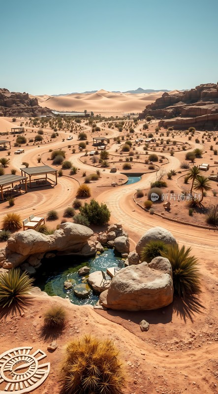 沙漠绿洲秘境探险之旅