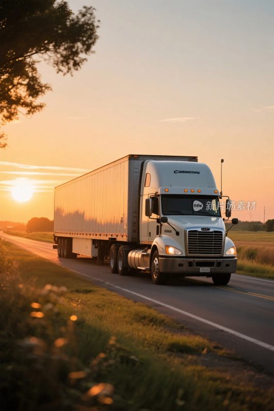 货车公路行驶场景