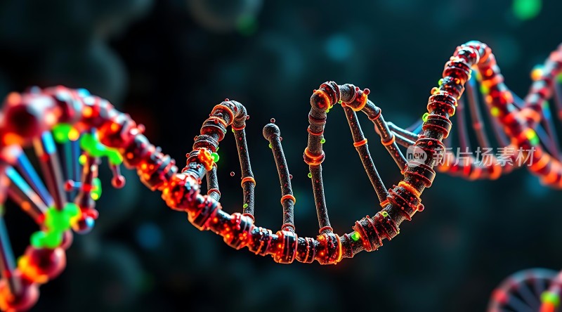 DNA螺旋结构之美