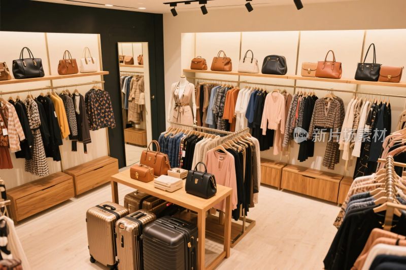 服装店陈列场景