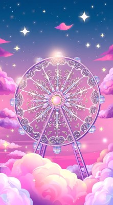 梦幻摩天轮夜空之旅