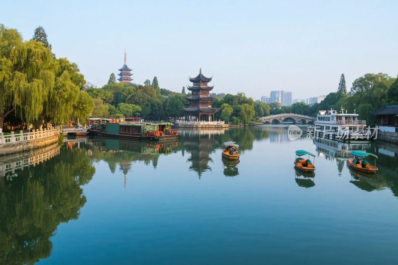 江南水乡古建筑风光