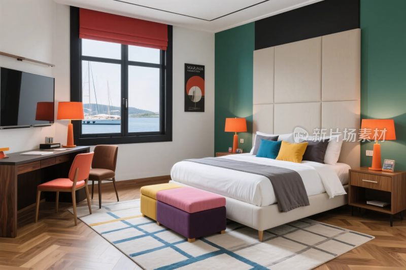 现代风格酒店客房