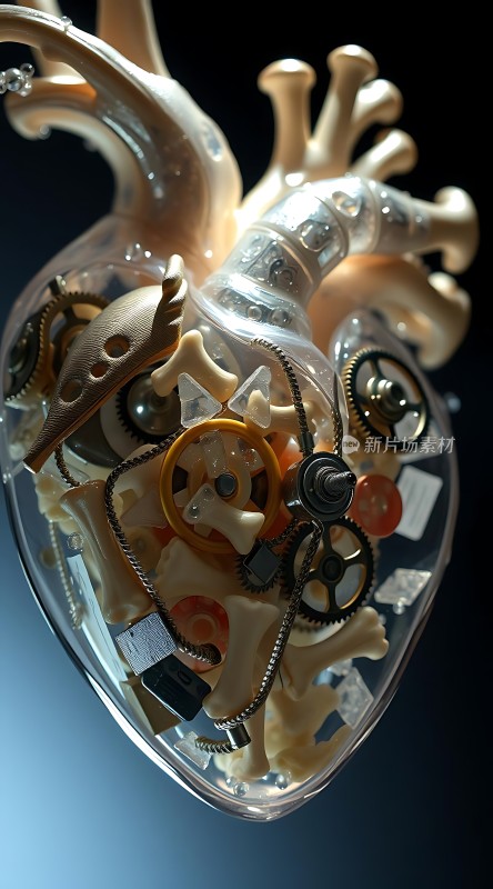 机械之心心脏与齿轮的结合