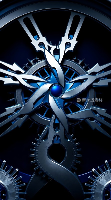 机械之心齿轮与蓝宝石的结合