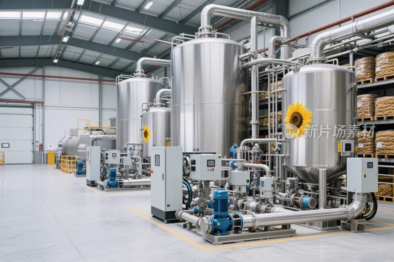 工业厂房大型设备场景