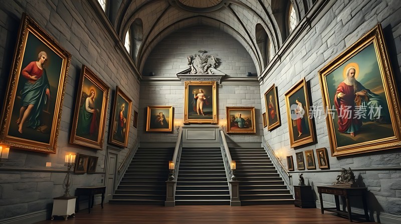 艺术殿堂经典画作尽收眼底