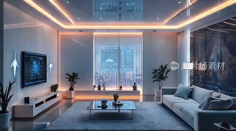 现代家居设计简约风格客厅