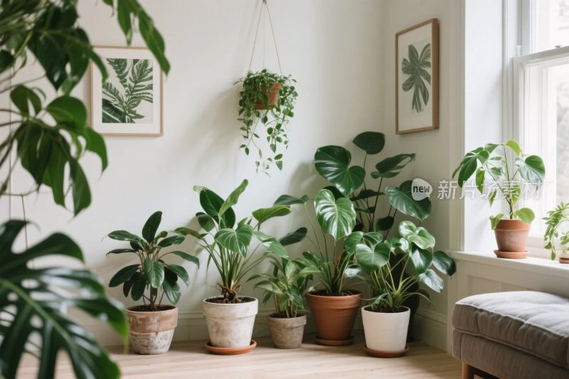 室内绿植装饰场景