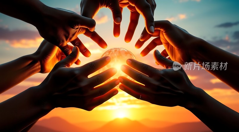 汇聚希望之手共创辉煌未来