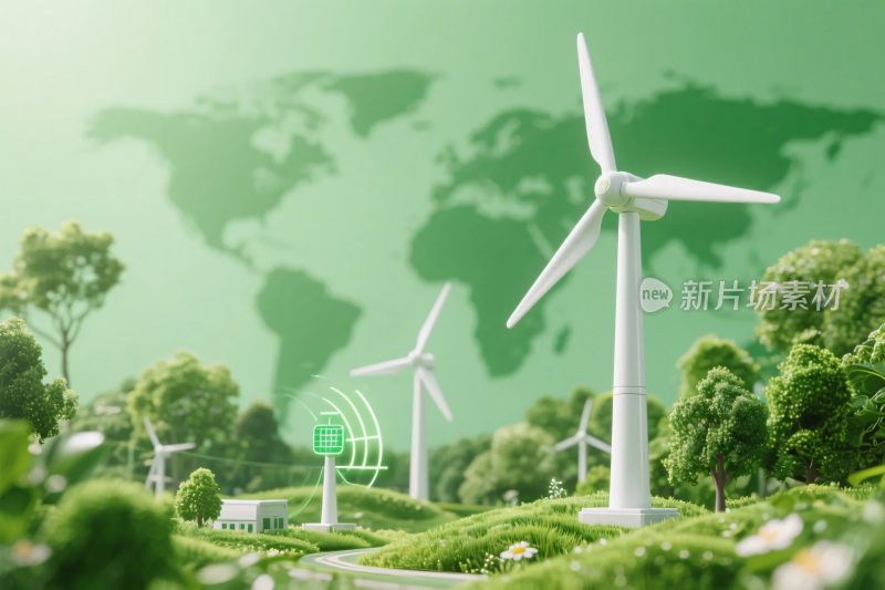 风力发电环保能源