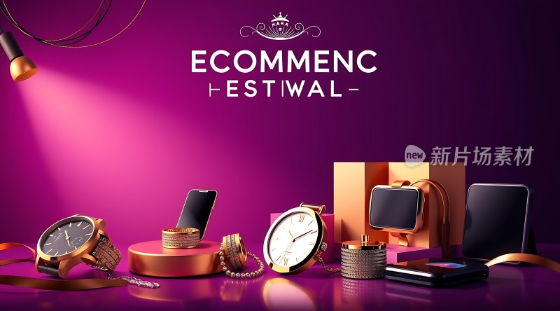 电商节新品大促手表、珠宝、智能设备等你来抢！