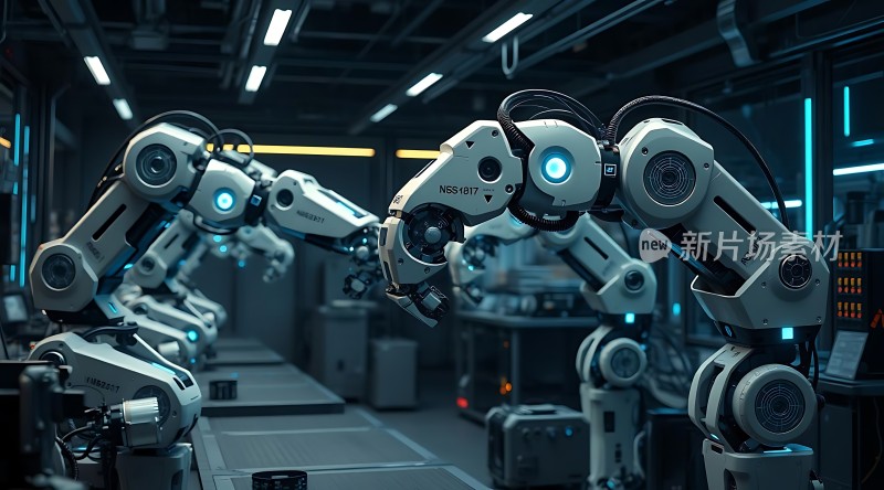 未来工厂智能机器人生产线