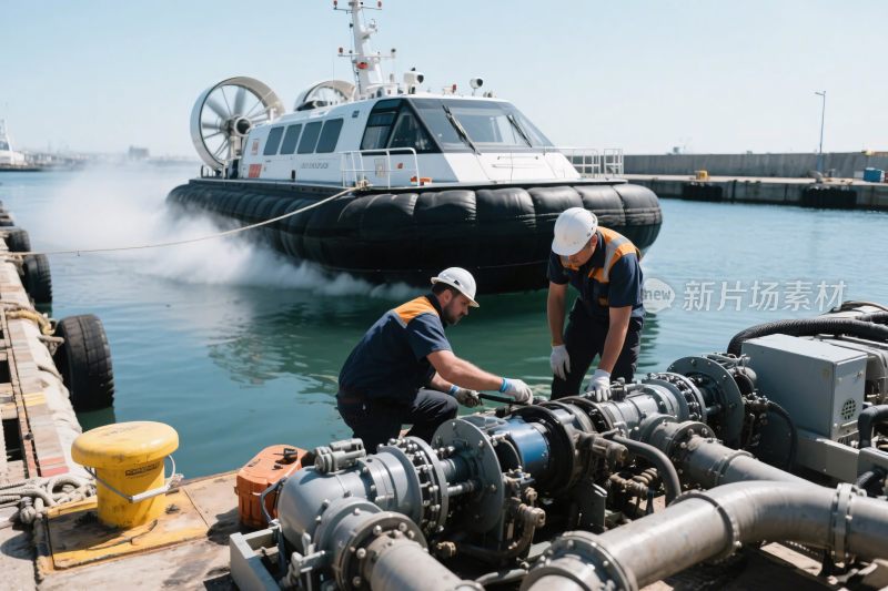 港口作业维护场景