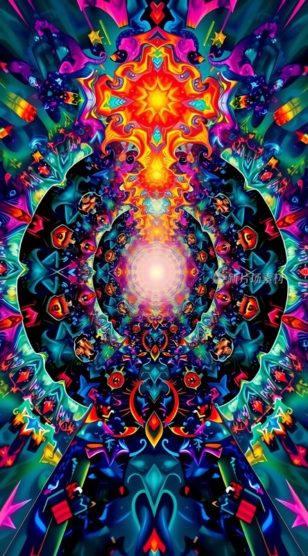 迷幻色彩漩涡世界