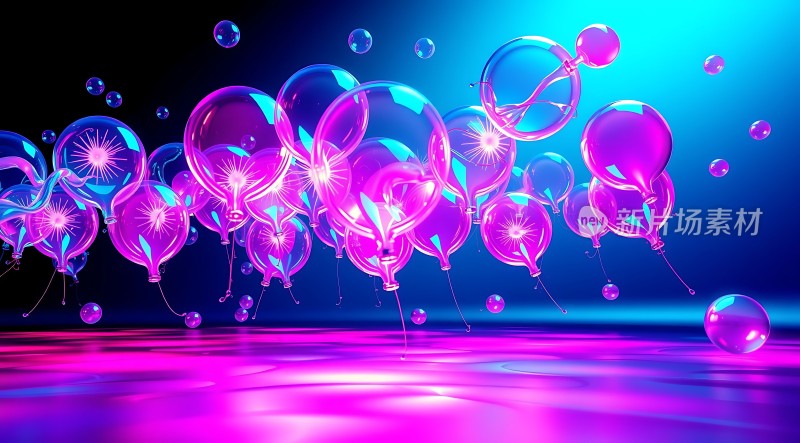 霓虹气球派对