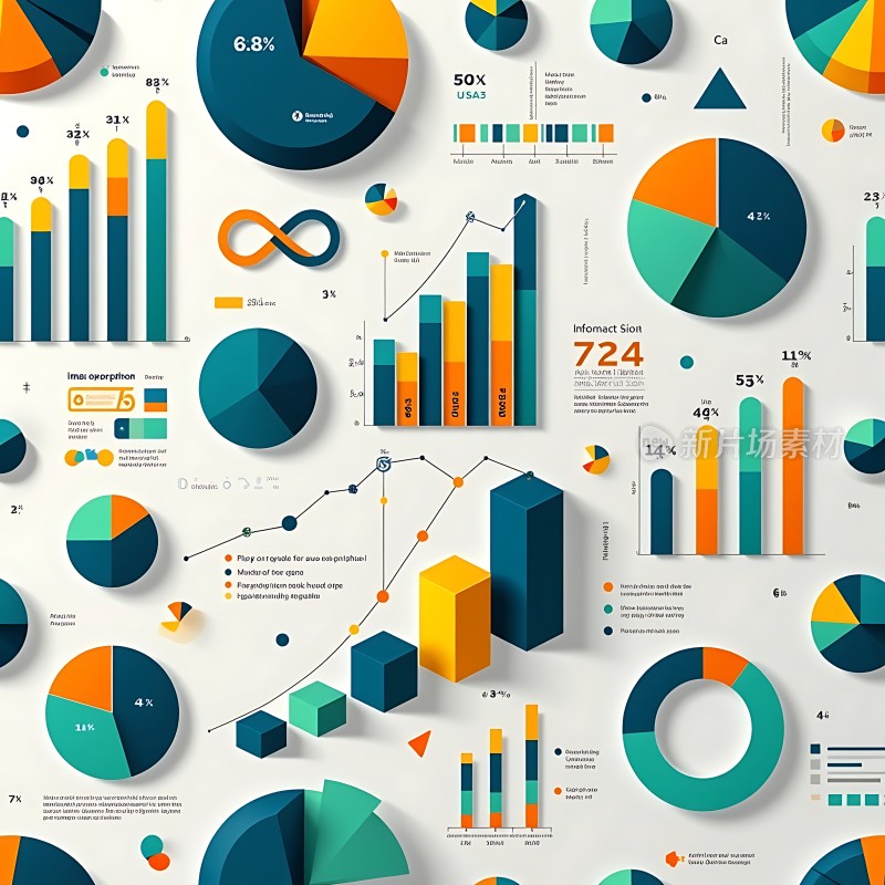 信息图表数据可视化分析