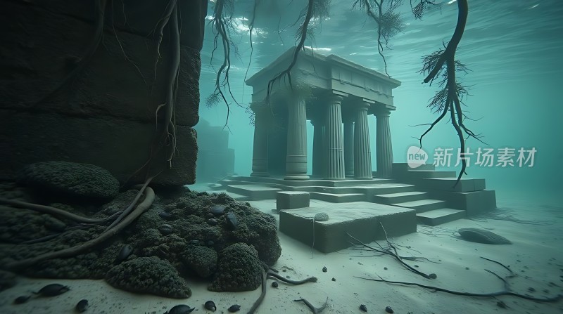 水下古建筑遗迹