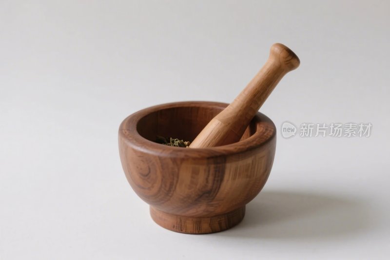木质研钵与杵
