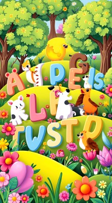 字母森林里的动物们 字母森林里的动物们