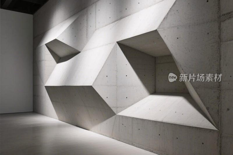 现代几何艺术墙面