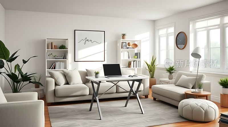 简约现代客厅舒适生活空间