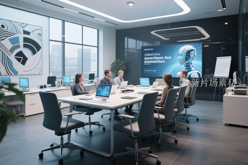 办公室会议场景