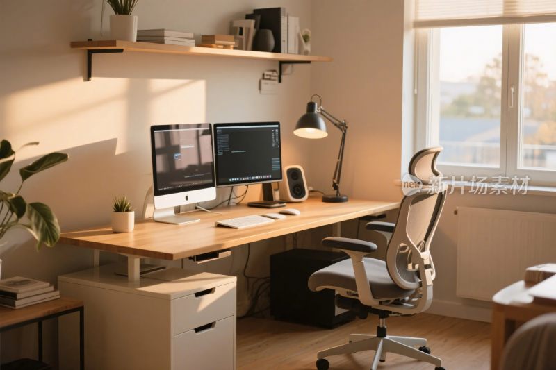 整洁办公空间场景