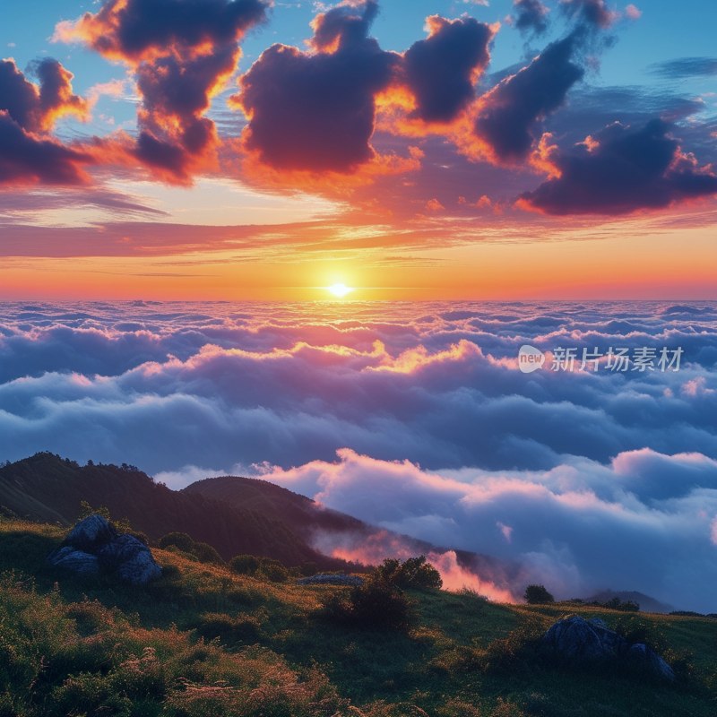 日出云海景观