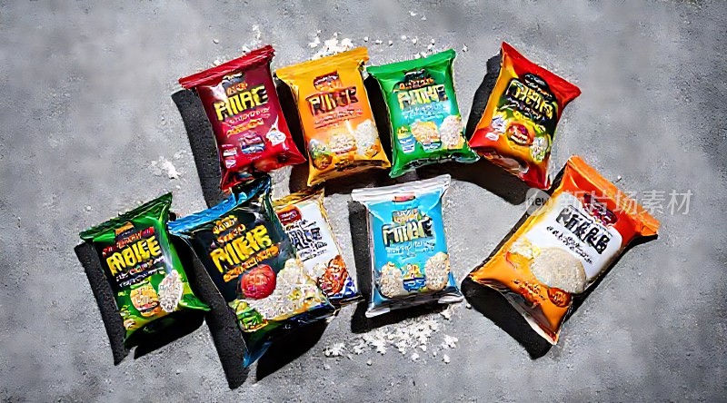 多种口味零食大集合满足您的味蕾需求！