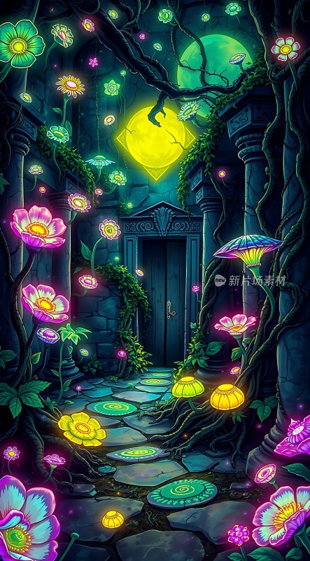 神秘花园夜光之旅