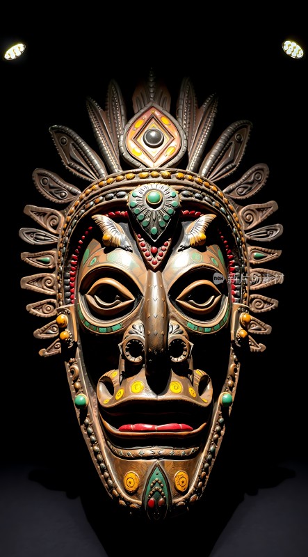 精美面具艺术展示