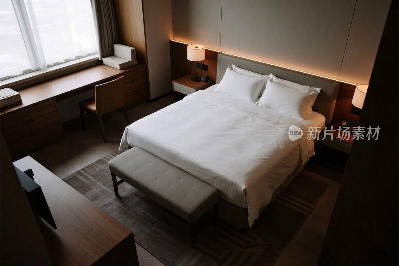 现代简约酒店客房