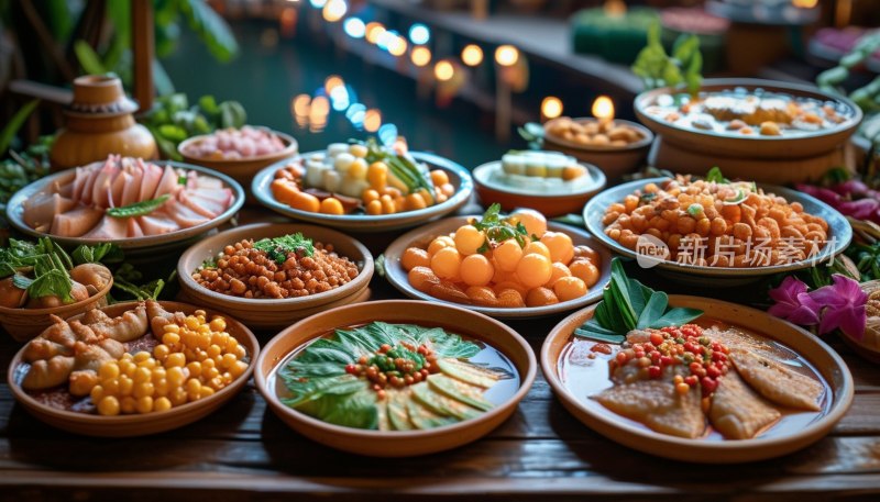 西双版纳夜市美食