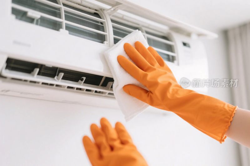清洁空调操作场景