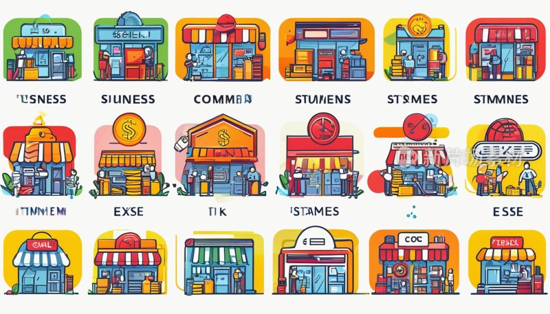 商业图标集