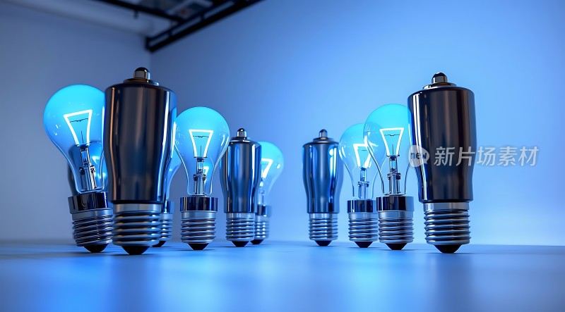 创意灯泡设计展示