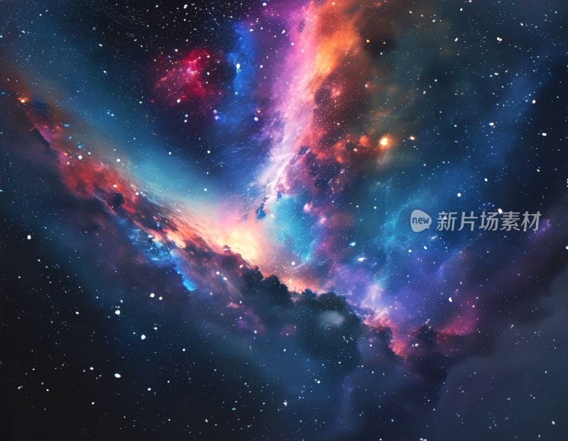 奇幻星系背景