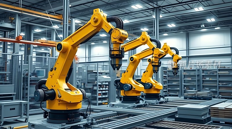 工业机器人生产线高效运作