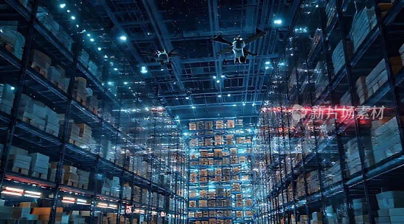 未来仓库智能物流新篇章