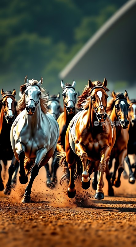 骏马奔腾风驰电掣