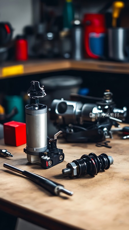 机械零件展示工具与设备陈列